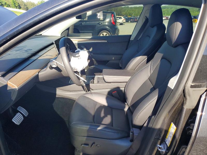 2024 Tesla Model y VIN 7SAYGDEF6RF037378 COPART salvage auction — FRONT END, NC - SALVAGE CERTIFICATE OF TITLE, sold $16,200 on 2026-07-02 (photo 7)