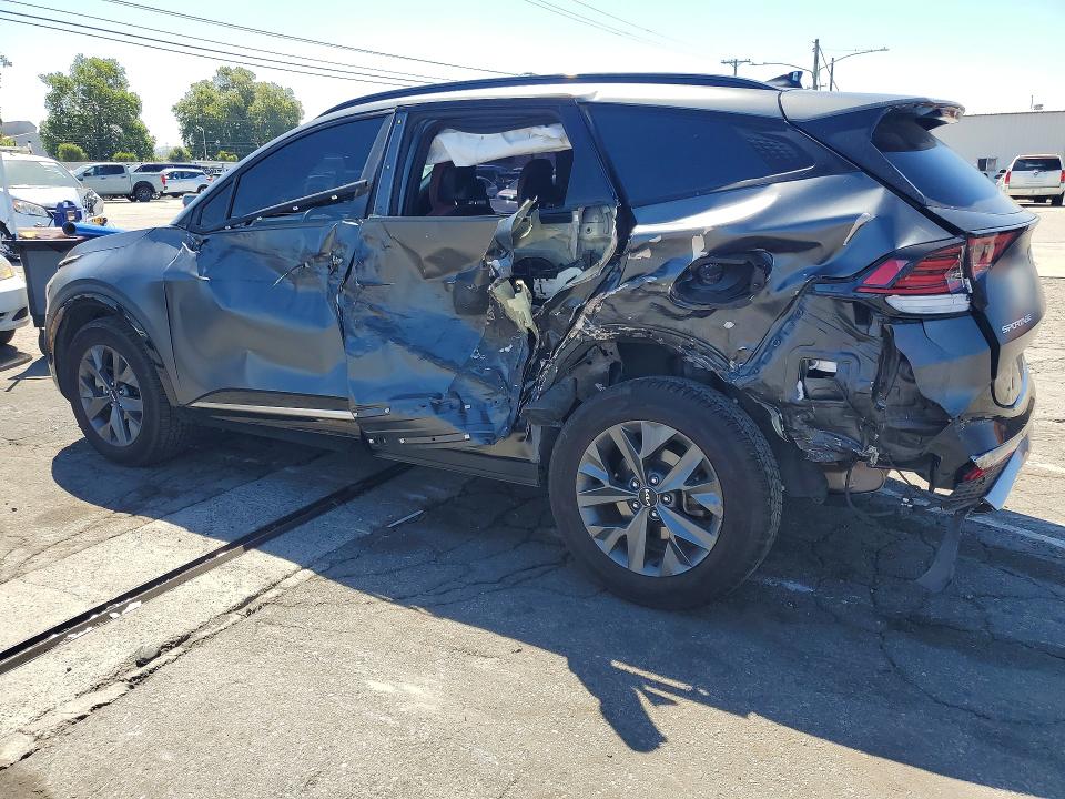 2024 Kia Sportage VIN KNDPXCDG8R7135489 COPART salvage auction — SIDE, Ca - Salvage Certificate, sold $9,200 on 2026-07-16 (photo 2)