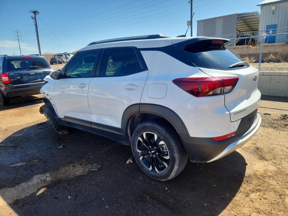 2022 Chevrolet Trailblazer VIN KL79MPSL2NB066943 COPART salvage auction — FRONT END, Nm - Cert Of Title-Salvage, sold $2,850 on 2026-07-16 (photo 2)