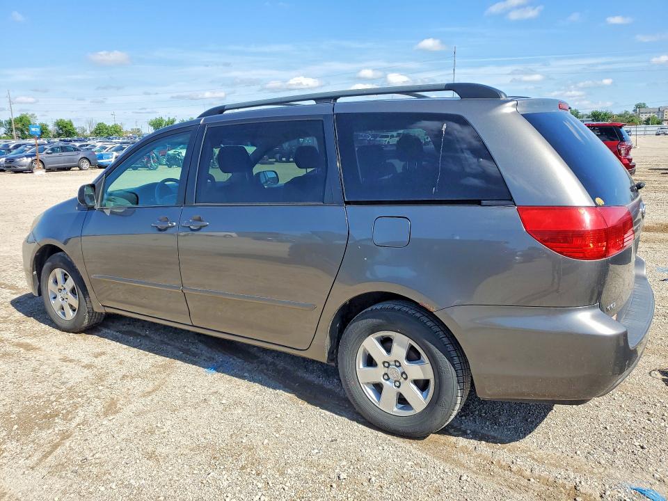2004 Toyota Sienna VIN 5TDZA23C24S079468 COPART salvage auction — HAIL, Ia - Cert Of Title-Salvage Title, sold $500 on 2026-07-08 (photo 2)