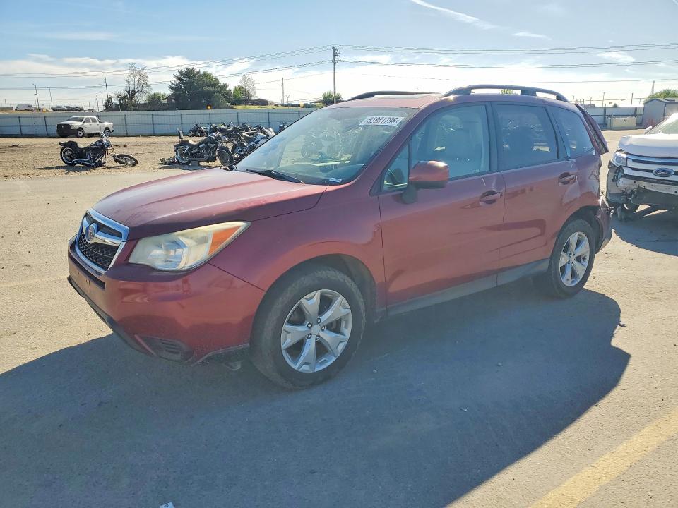 2015 Subaru VIN JF2SJADC4FH493595 COPART salvage auction — REAR END, Id - Salvage Certificate Of Title, sold $1,700 on 2026-07-23 (photo 1)
