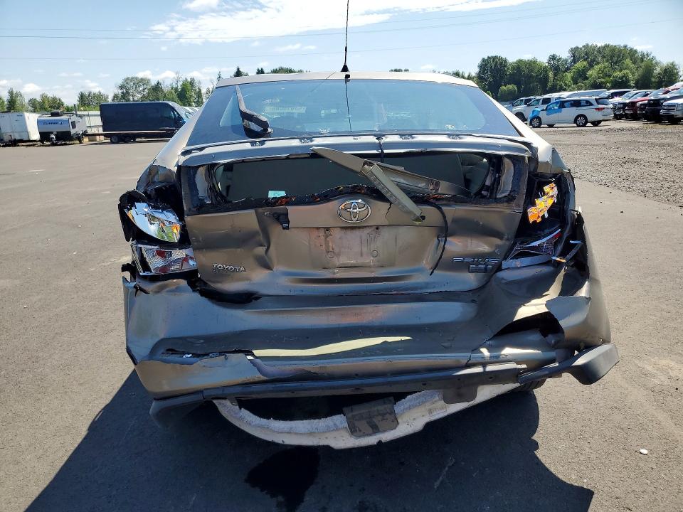 2006 Toyota Prius VIN JTDKB20U467510885 COPART salvage auction — REAR END, Or - Salvage Title Certificate, sold $300 on 2026-07-22 (photo 6)
