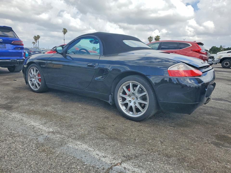 2000 Porsche Boxster VIN WP0CB2986YU660298 COPART salvage auction — REAR END, Ca - Salvage Certificate, sold $1,600 on 2026-07-02 (photo 2)