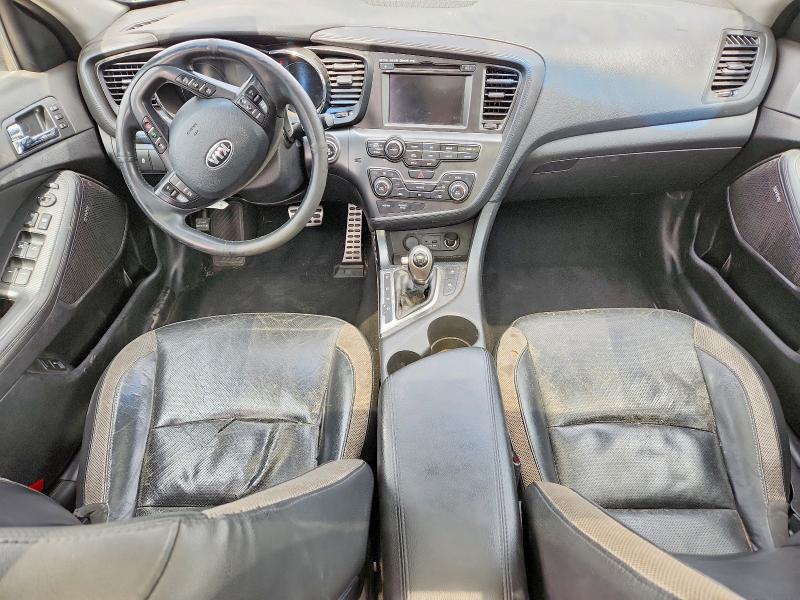 2013 Kia Optima VIN 5XXGR4A60DG242726 COPART salvage auction — FRONT END, CA - SALVAGE CERTIFICATE, sold $10 on 2026-07-27 (photo 8)