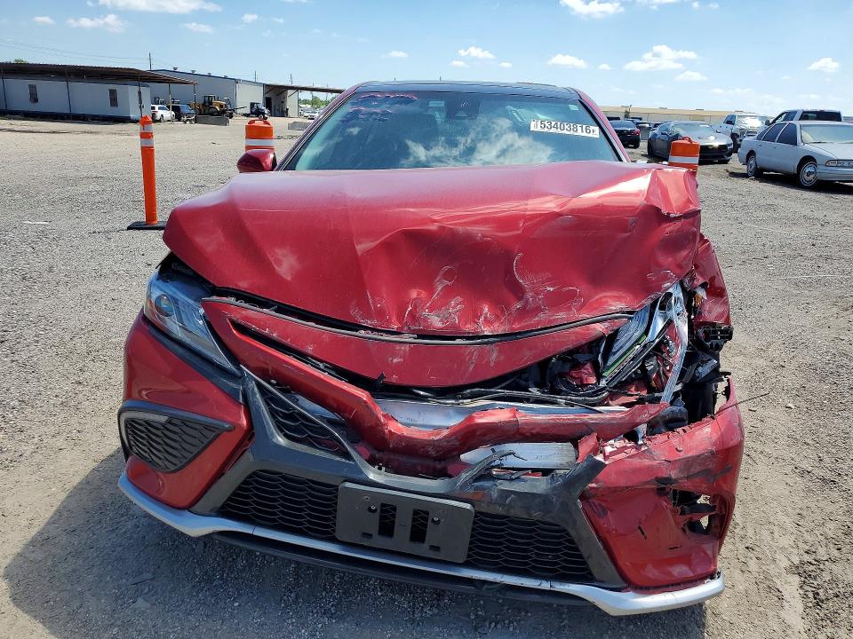2023 Toyota Camry VIN 4T1K61AK3PU181428 COPART salvage auction — FRONT END, TX - SALVAGE VEHICLE TITLE, sold $8,900 on 2026-07-02 (photo 5)