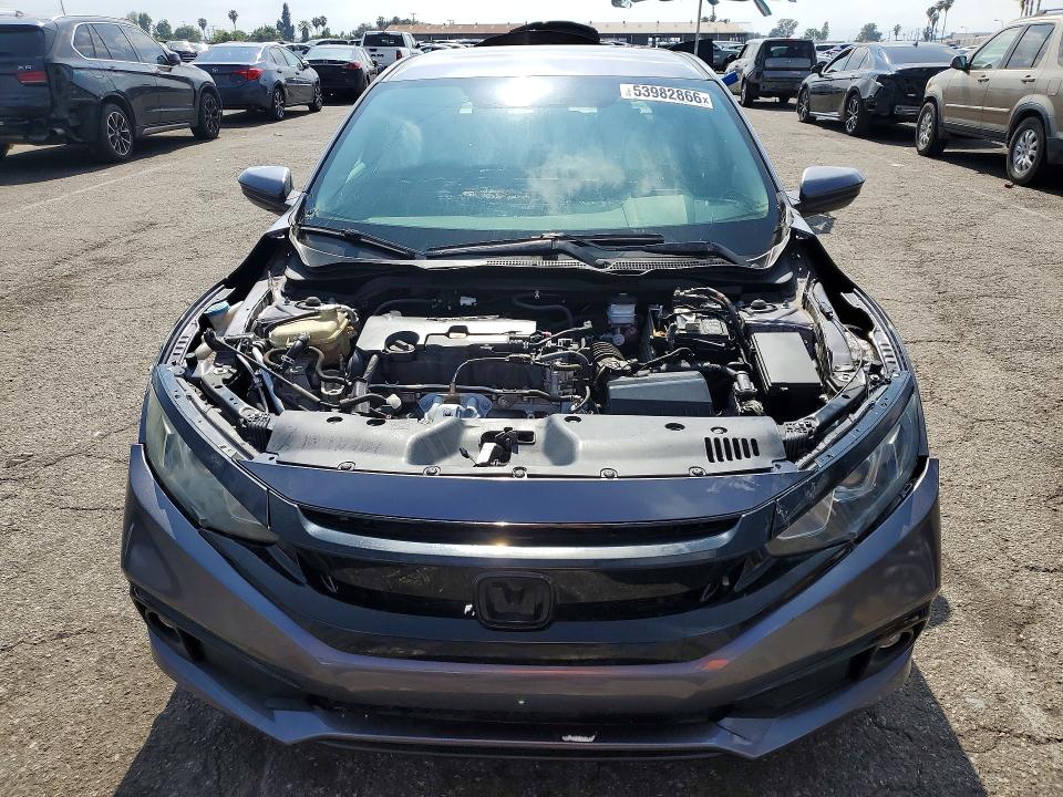2020 Honda Civic VIN 2HGFC2F67LH534431 COPART salvage auction — FRONT END, Ca - Lien Papers-Salvage Or Ac, sold $2,950 on 2026-07-10 (photo 5)