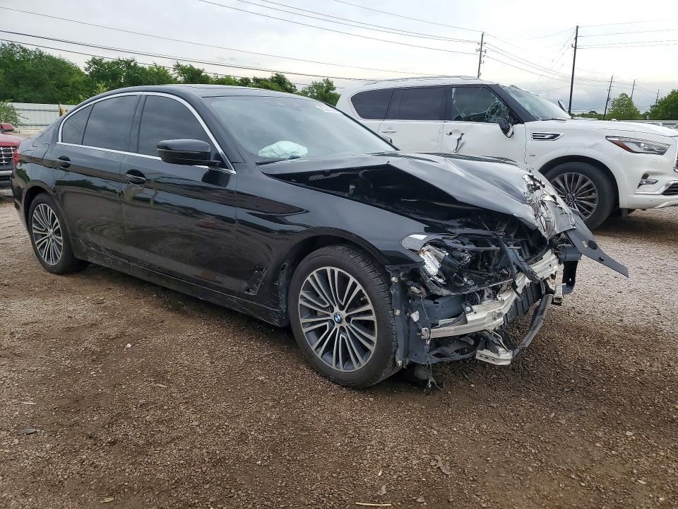 2019 BMW 5 series VIN WBAJA5C50KWW40213 COPART salvage auction — FRONT END, Tx - Certificate Of Title, sold $100 on 2026-07-23 (photo 4)