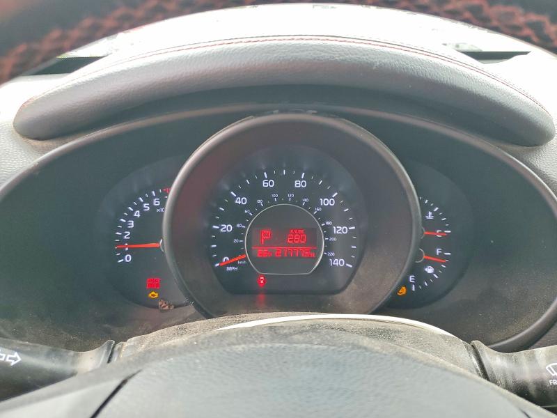 2016 Kia Soul VIN KNDJP3A51G7363081 COPART salvage auction — FRONT END, CA - SALVAGE CERTIFICATE, sold $675 on 2026-07-14 (photo 9)