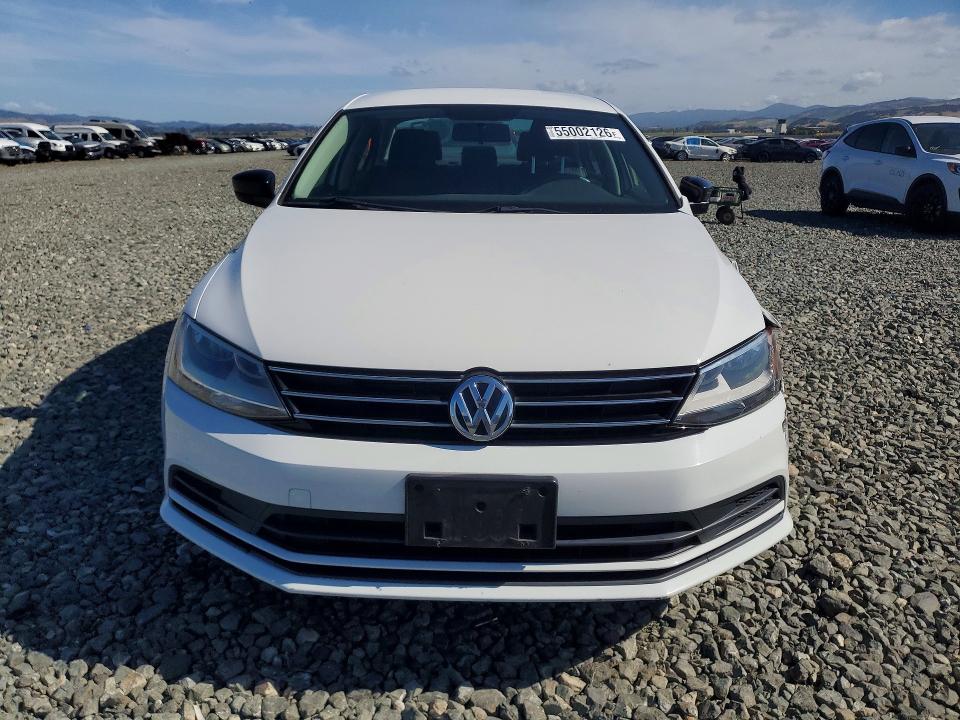 2015 Volkswagen Jetta VIN 3VWD17AJ1FM201813 COPART salvage auction — FRONT END, Ca - Salvage Certificate, sold $1,250 on 2026-07-02 (photo 5)