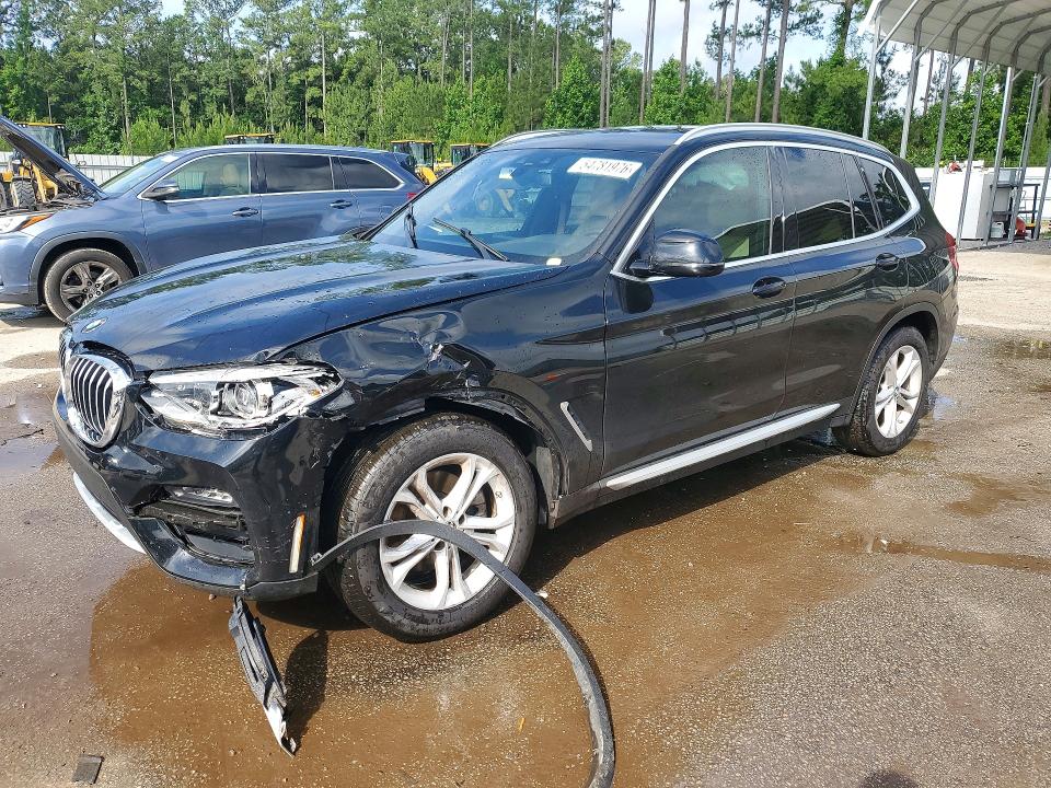 2021 BMW VIN 5UXTY3C05M9F07496 COPART salvage auction — FRONT END, Sc - Cert Of Title-Salvage, sold $6,100 on 2026-07-13 (photo 1)