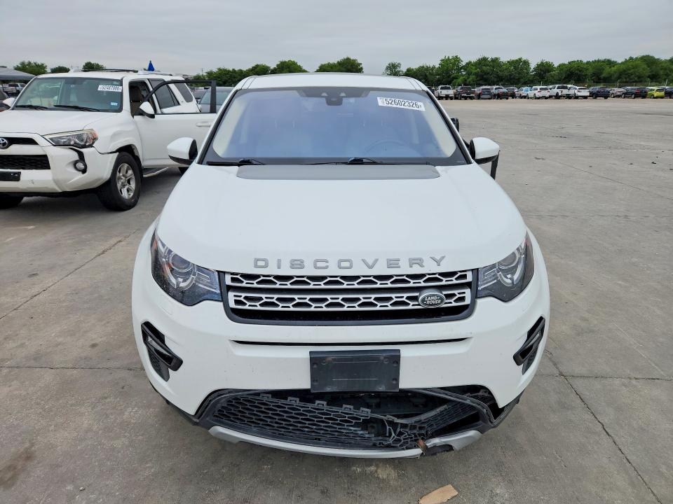 2018 Land rover VIN SALCR2RX5JH748849 COPART salvage auction — FRONT END, Tx - Salvage Vehicle Title, sold $3,350 on 2026-07-20 (photo 5)