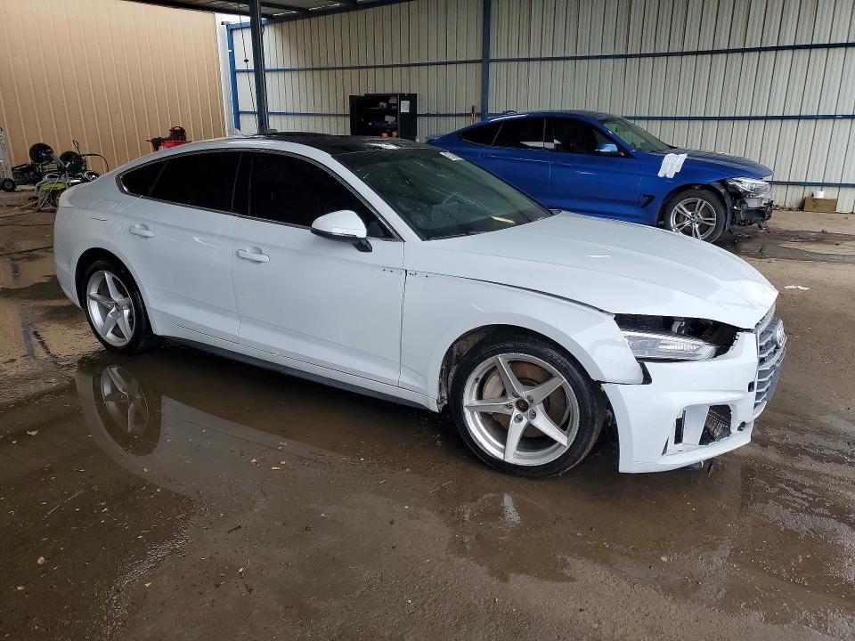 2018 Audi A5 VIN WAUDNCF55JA004142 COPART salvage auction — FRONT END, Ca - Certificate Of Title, sold $475 on 2026-07-07 (photo 4)