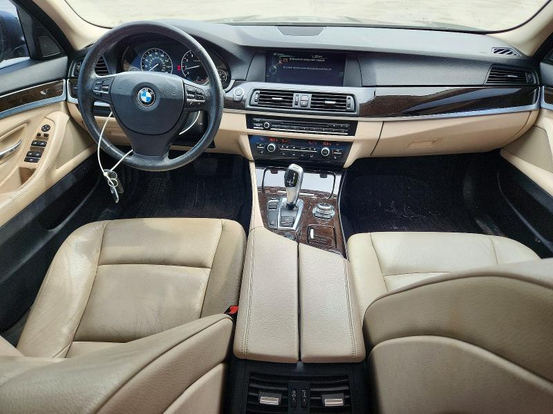 2013 BMW 5er VIN WBAFU7C52DDU68516 COPART salvage auction — FRONT END, Oh - Cert Of Title-Salvage, sold $525 on 2026-07-23 (photo 8)