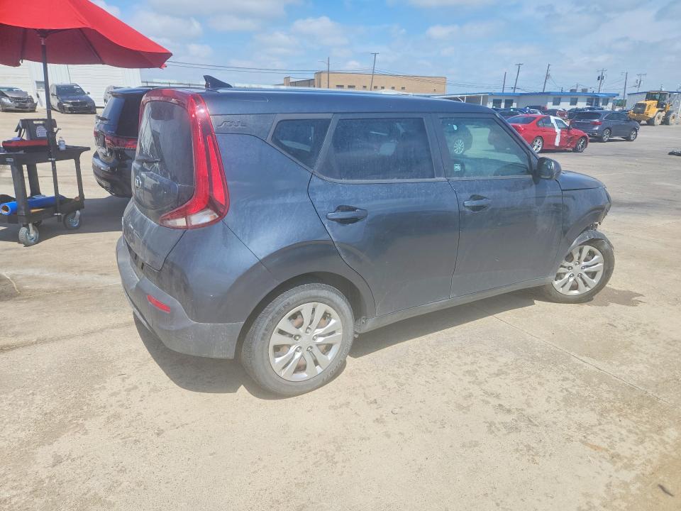 2020 Kia VIN KNDJ23AU5L7101256 COPART salvage auction — FRONT END, Tx - Salvage Vehicle Title, sold $2,700 on 2026-07-30 (photo 3)
