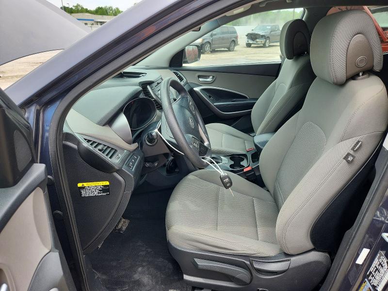 2015 Hyundai Santa fe VIN 5XYZT3LB9FG302905 COPART salvage auction — FRONT END, Ky - Bill Of Sale/Part Only/No Titl, sold $1,150 on 2026-07-02 (photo 7)