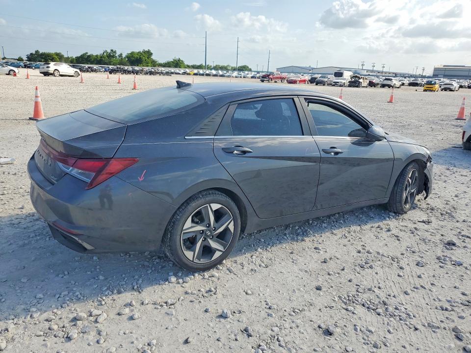 2022 Hyundai Elantra VIN 5NPLP4AG9NH068061 COPART salvage auction — FRONT END, Tx - Salvage Vehicle Title, sold $70 on 2026-07-30 (photo 3)