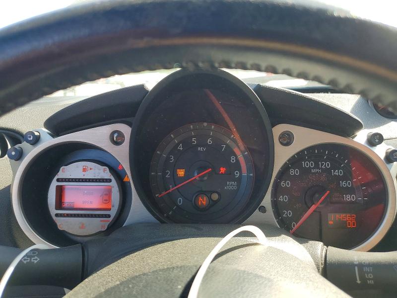 2010 Nissan 370z VIN JN1AZ4EH5AM501365 COPART salvage auction — FRONT END, Sc - Cert Of Title-Salvage, sold $4,200 on 2026-07-27 (photo 9)