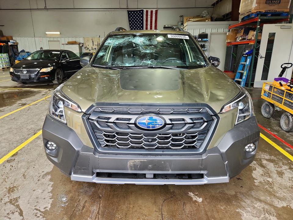 2023 Subaru Forester VIN JF2SKALC3PH536159 COPART salvage auction — HAIL, Mo - Salvage Certificate Of Title, sold $6,100 on 2026-07-03 (photo 5)