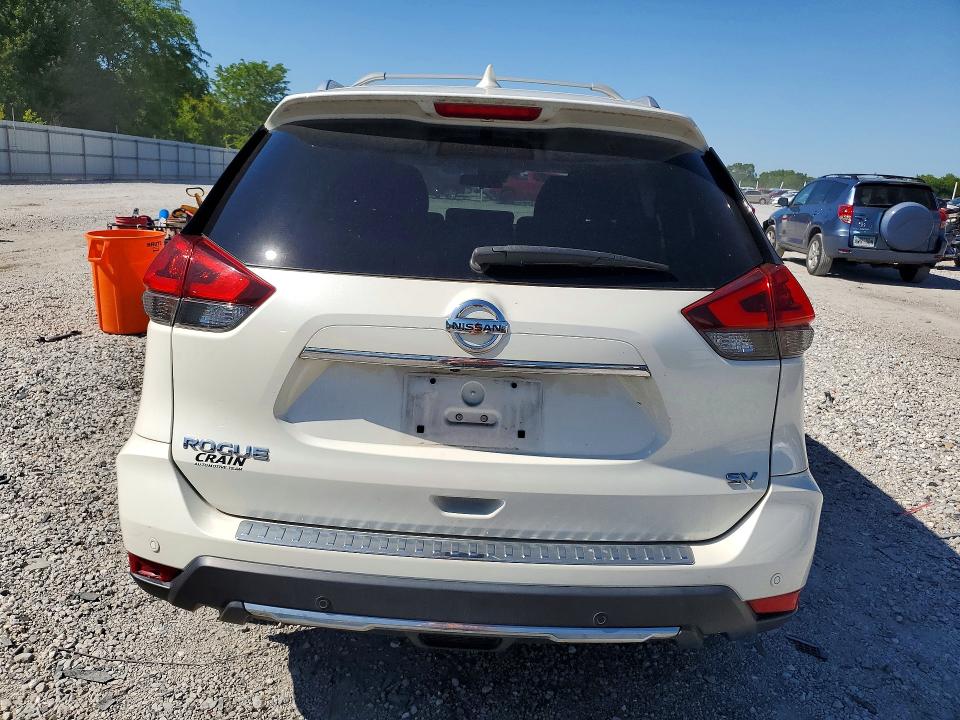 2019 Nissan Rogue VIN JN8AT2MT1KW254817 COPART salvage auction — HAIL, Ar - Cert Of Title-Salvage, sold $6,600 on 2026-07-20 (photo 6)