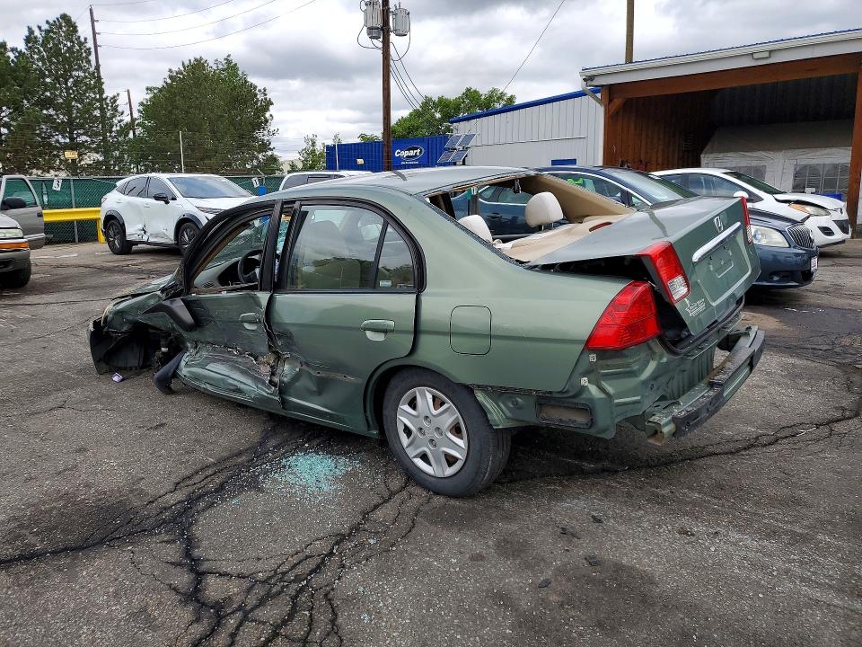 2003 Honda Civic VIN 2HGES16563H527714 COPART salvage auction — FRONT END, CO - PUBLIC - SALVAGE TITLE, sold $700 on 2026-07-09 (photo 2)