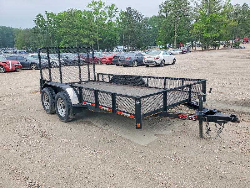 2022 Heartland recre Trailers VIN 430HD1426NM070594 COPART salvage auction — MINOR DENT/SCRATCHES, NC - SALVAGE CERTIFICATE OF TITLE, sold $250 on 2026-07-09 (photo 1)