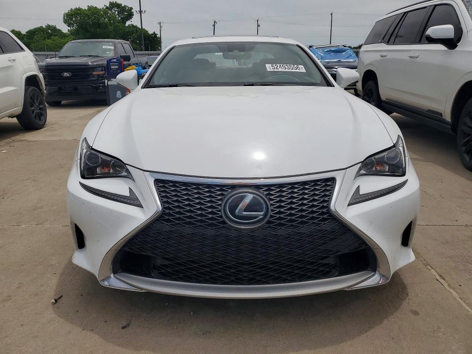 2018 Lexus VIN JTHHA5BC8J5008466 COPART salvage auction — HAIL, Tx - Certificate Of Title, sold $12,300 on 2026-07-13 (photo 5)