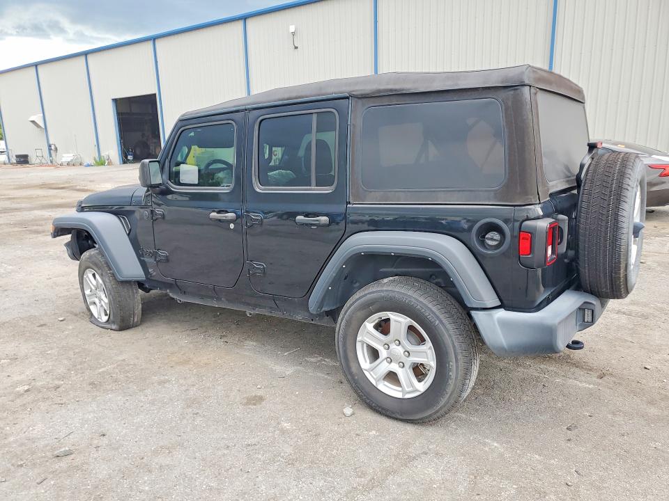 2022 Jeep Wrangler unlimited VIN 1C4HJXDG6NW165068 COPART salvage auction — SIDE, FL - CERTIFICATE OF TITLE, sold $7,100 on 2026-07-21 (photo 2)