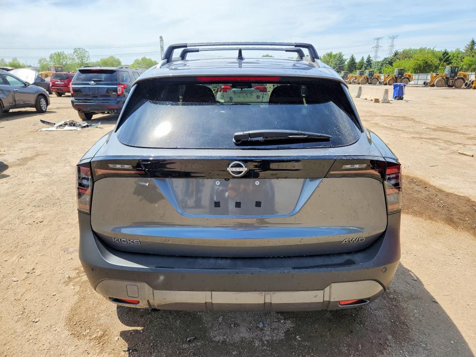 2026 Nissan Kicks VIN 3N8AP6CB7TL352634 COPART salvage auction — FRONT END, Il - Salvage Certificate, sold $8,800 on 2026-07-16 (photo 6)