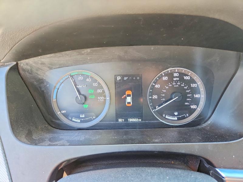 2017 Hyundai VIN KMHE24L18HA057642 COPART salvage auction — REAR END, CA - SALVAGE CERTIFICATE, sold $600 on 2026-07-27 (photo 9)