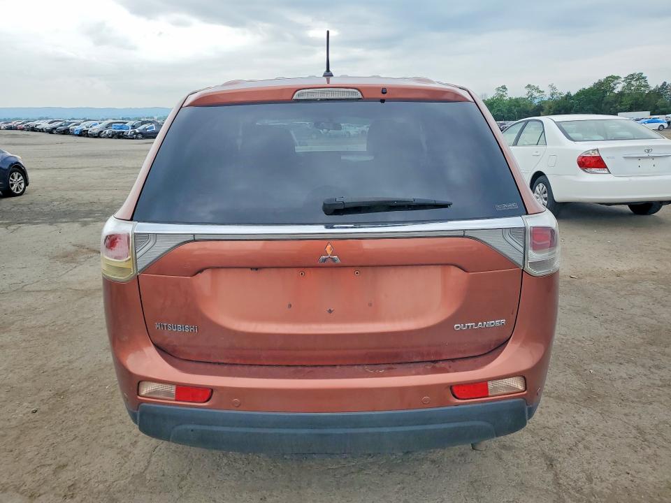 2014 Mitsubishi VIN JA4AZ3A37EZ006248 COPART salvage auction — FRONT END, Pa - Certificate Of Salvage, sold $425 on 2026-07-02 (photo 6)