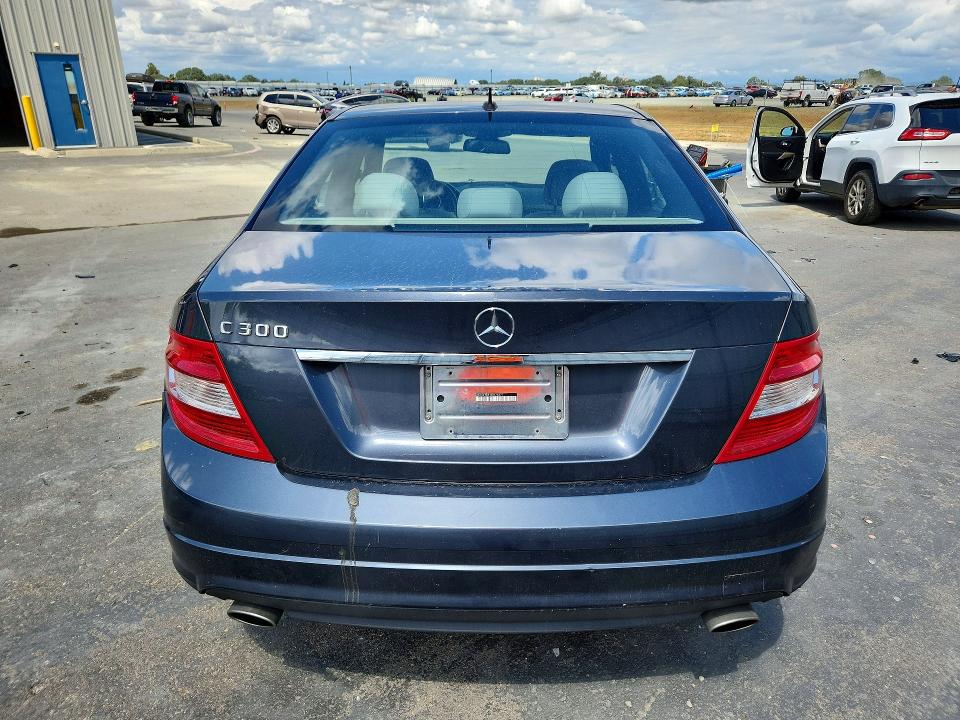 2011 Mercedes-benz C class VIN WDDGF5EB1BR174877 COPART salvage auction — FRONT END, CA - SALVAGE CERTIFICATE, sold $15 on 2026-07-28 (photo 6)