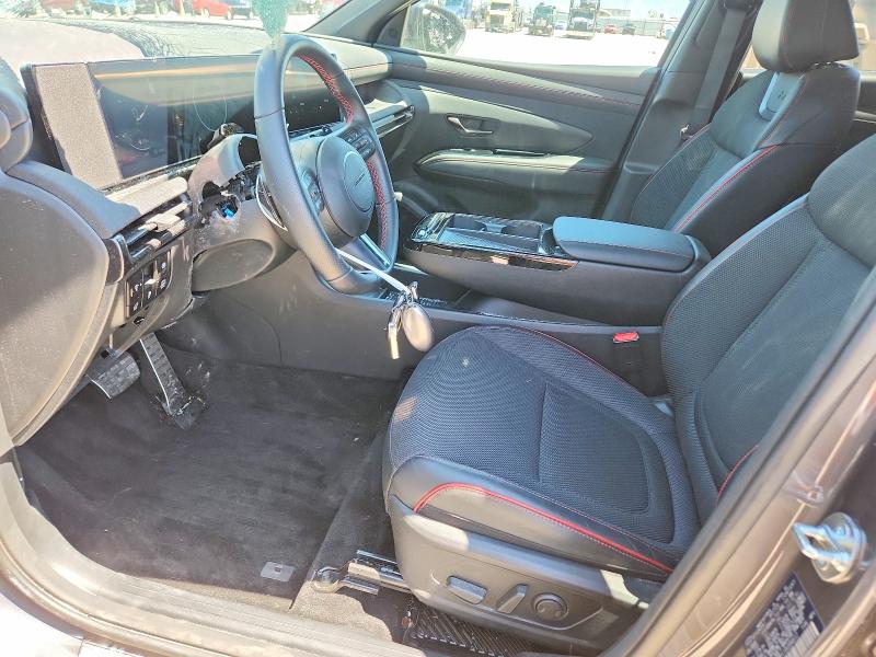 2025 Hyundai Tucson VIN KM8JFDD11SU384617 COPART salvage auction — FRONT END, Ut - Salvage Certificate, sold $8,800 on 2026-07-24 (photo 7)