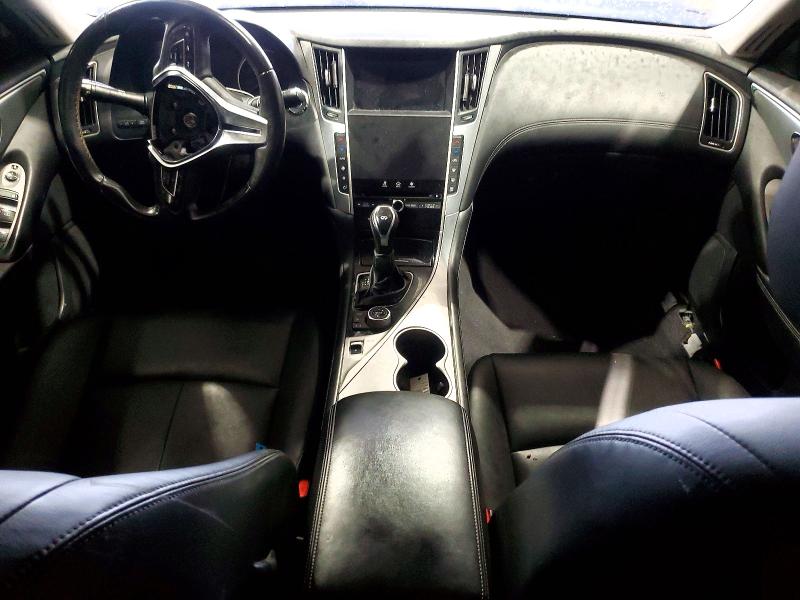 2020 Infiniti Q50 VIN JN1EV7AR5LM254252 COPART salvage auction — FRONT END, Tx - Certificate Of Title (P), sold $6,100 on 2026-07-09 (photo 8)