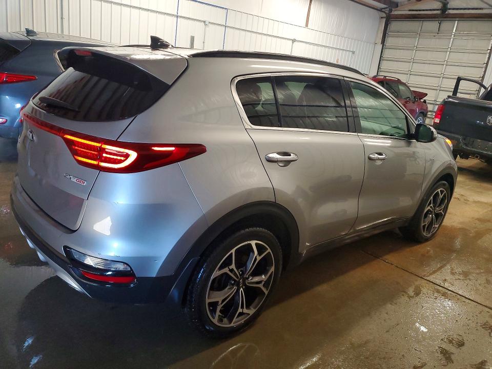 2020 Kia Sportage VIN KNDPRCA64L7717926 COPART salvage auction — REAR END, Pa - Certificate Of Salvage, sold $2,950 on 2026-07-08 (photo 3)