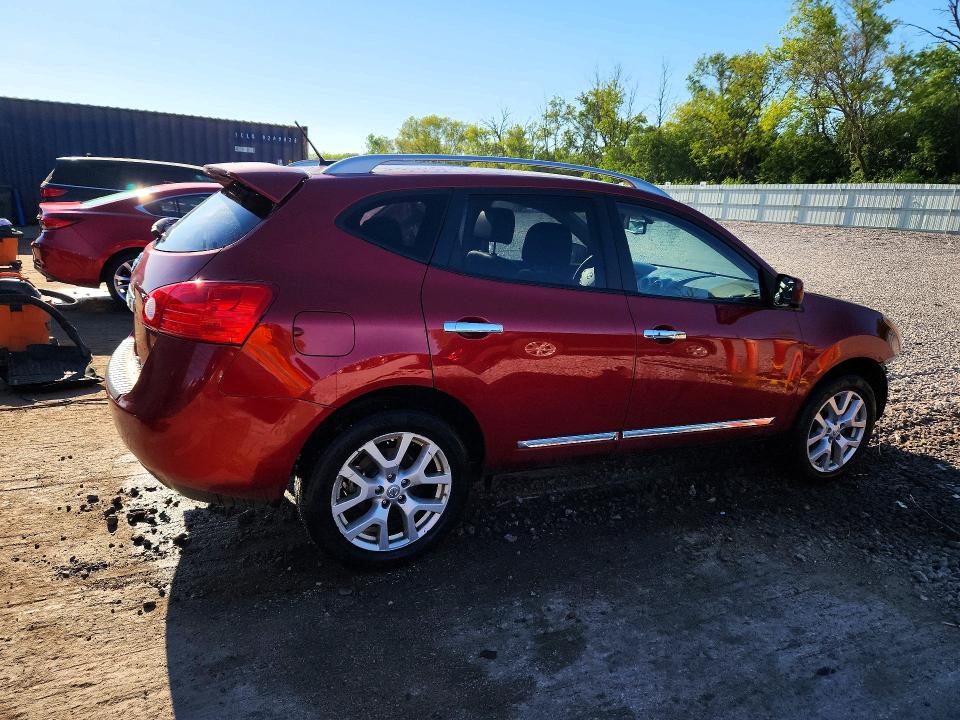 2012 Nissan Rogue VIN JN8AS5MVXCW390886 COPART salvage auction — FRONT END, Wi - Certificate Of Title, sold $350 on 2026-07-13 (photo 3)