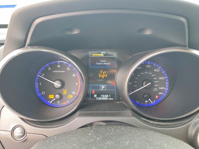 2016 Subaru Outback VIN 4S4BSANC0G3304302 COPART salvage auction — FRONT END, Tx - Salvage Vehicle Title, sold $1,250 on 2026-07-09 (photo 9)