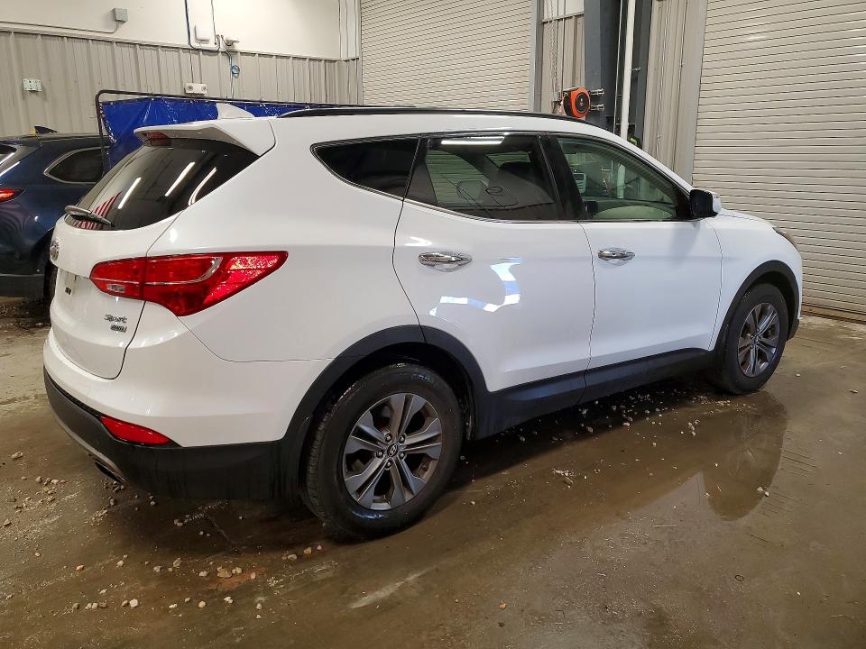 2014 Hyundai Santa fe VIN 5XYZUDLB5EG190332 COPART salvage auction — FRONT END, WY - CERTIFICATE OF TITLE, sold $2,100 on 2026-07-24 (photo 3)