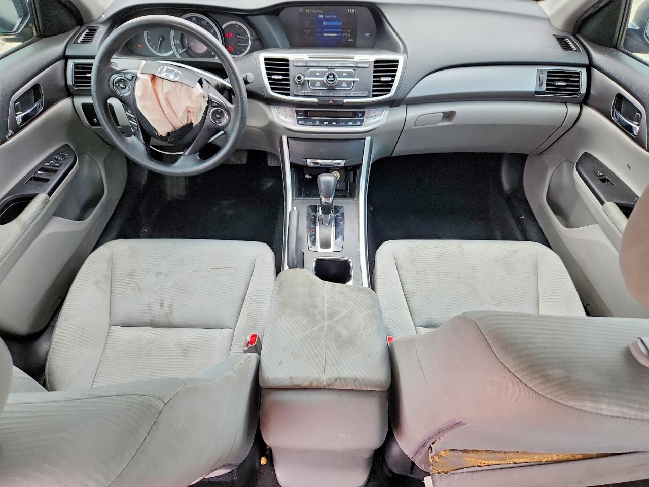 2015 Honda Accord VIN 1HGCR2F32FA193675 COPART salvage auction — Front End, TX - SALVAGE VEHICLE TITLE, sold $850 on 2026-07-09 (photo 8)