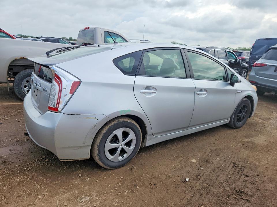 2012 Toyota VIN JTDKN3DU8C5409928 COPART salvage auction — FRONT END, Il - Salvage Certificate, sold $1,000 on 2026-07-14 (photo 3)