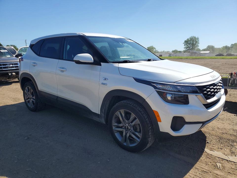 2022 Kia Seltos VIN KNDEPCAA7N7310039 COPART salvage auction — HAIL, Oh - Cert Of Title-Salvage, sold $4,900 on 2026-07-16 (photo 4)