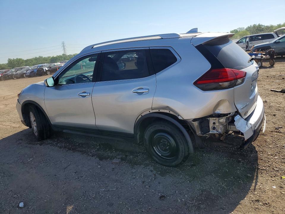 2017 Nissan Rogue VIN JN8AT2MT1HW141409 COPART salvage auction — REAR END, Il - Salvage Certificate, sold $950 on 2026-07-17 (photo 2)
