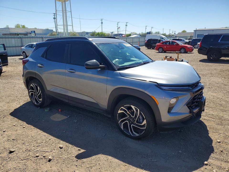 2024 Chevrolet Trailblazer VIN KL79MTSL4RB063881 COPART salvage auction — FRONT END, Il - Salvage Certificate, sold $6,400 on 2026-07-08 (photo 4)