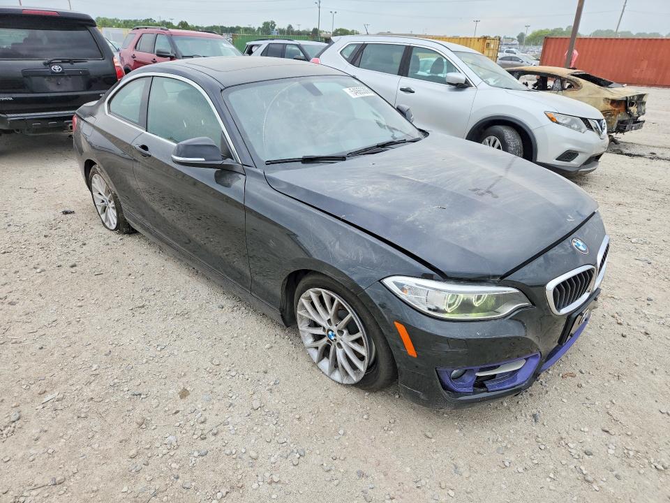 2016 BMW 2er VIN WBA1G9C51GV726651 COPART salvage auction — FRONT END, In - Cert Of Title-Salvage Title, sold $2,700 on 2026-07-17 (photo 4)