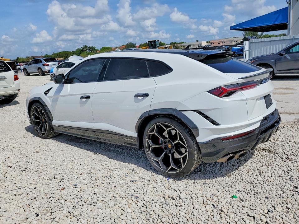 2024 Lamborghini Urus VIN ZPBUC3ZL3RLA34803 COPART salvage auction — FRONT END, Fl - Cert Of Title Slvg Rebuildable, sold $1,850 on 2026-07-31 (photo 2)