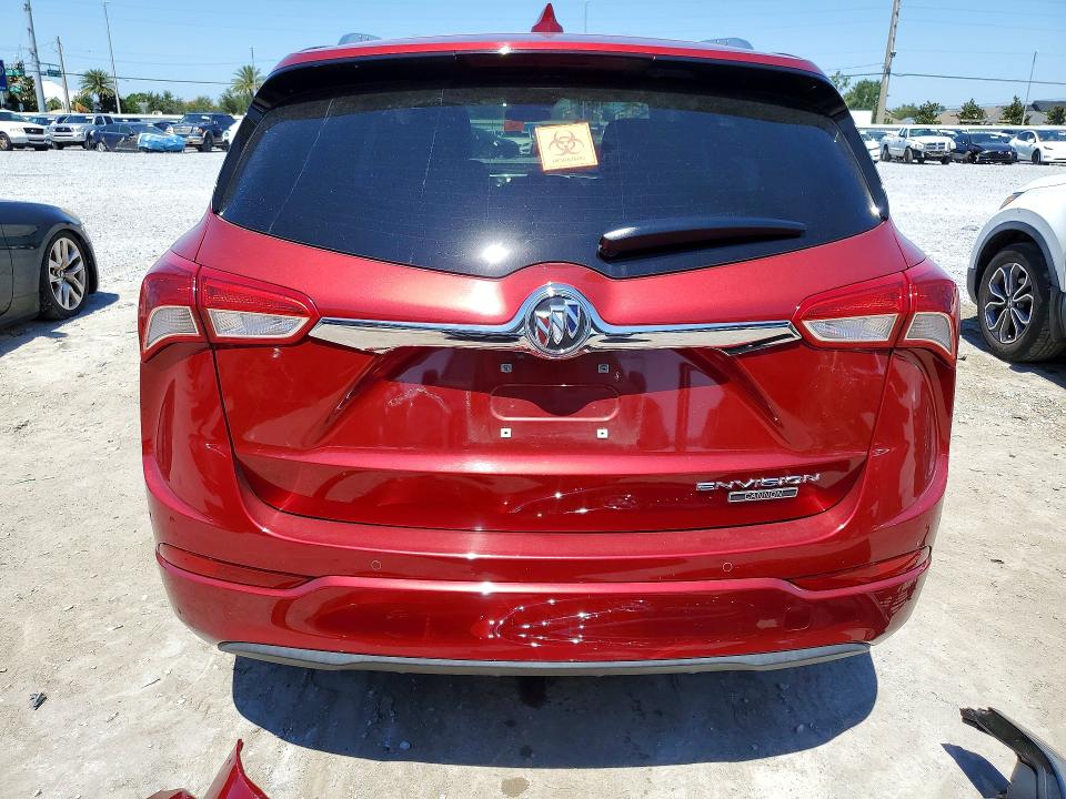 2020 Buick Envision VIN LRBFXCSA2LD094553 COPART salvage auction — FRONT END, Fl - Certificate Of Destruction, sold $950 on 2026-07-06 (photo 6)