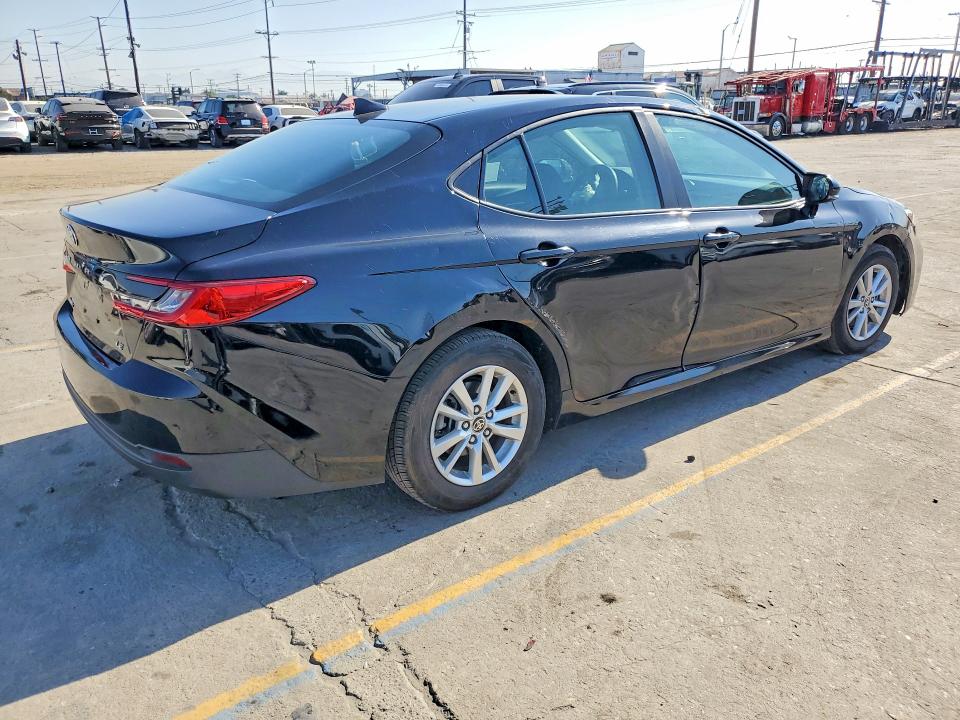 2025 Toyota Camry VIN 4T1DAACK9SU002841 COPART salvage auction — ROLLOVER, CA - SALVAGE CERTIFICATE, sold $12,300 on 2026-07-29 (photo 3)