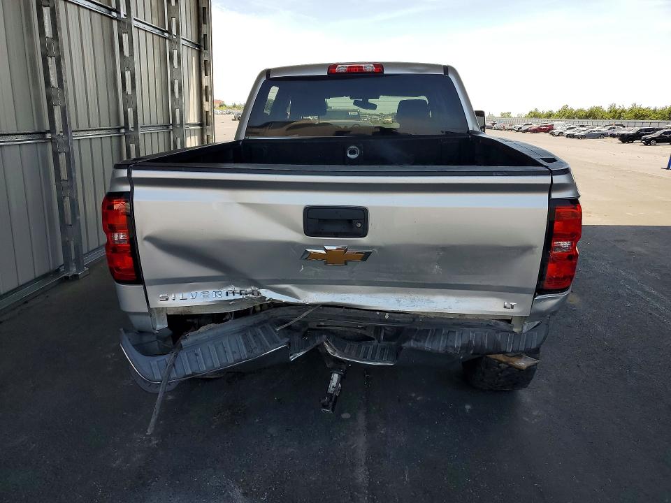2018 Chevrolet Silverado VIN 3GCPCREC8JG203602 COPART salvage auction — REAR END, Ca - Salvage Certificate, sold $4,600 on 2026-07-02 (photo 6)