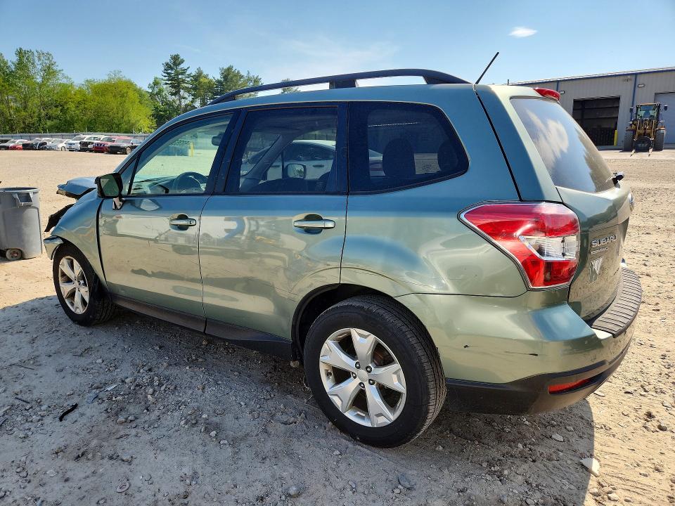 2014 Subaru Forester VIN JF2SJAEC8EH464940 COPART salvage auction — FRONT END, Ma - Cert Of Title-Reconstrctd Coll, sold $450 on 2026-07-02 (photo 2)
