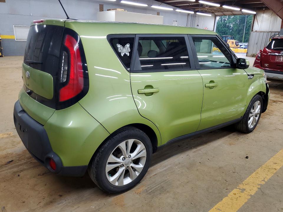 2016 Kia Soul VIN KNDJP3A53G7874226 COPART salvage auction — FRONT END, Nc - Salvage Certificate Of Title, sold $300 on 2026-07-29 (photo 3)