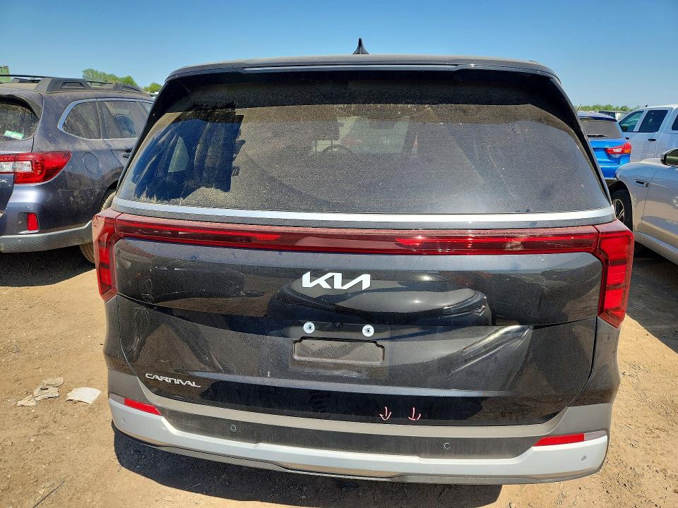 2025 Kia Carnival VIN KNDNB5K36S6543891 COPART salvage auction — FRONT END, Il - Salvage Certificate, sold $14,100 on 2026-07-09 (photo 6)